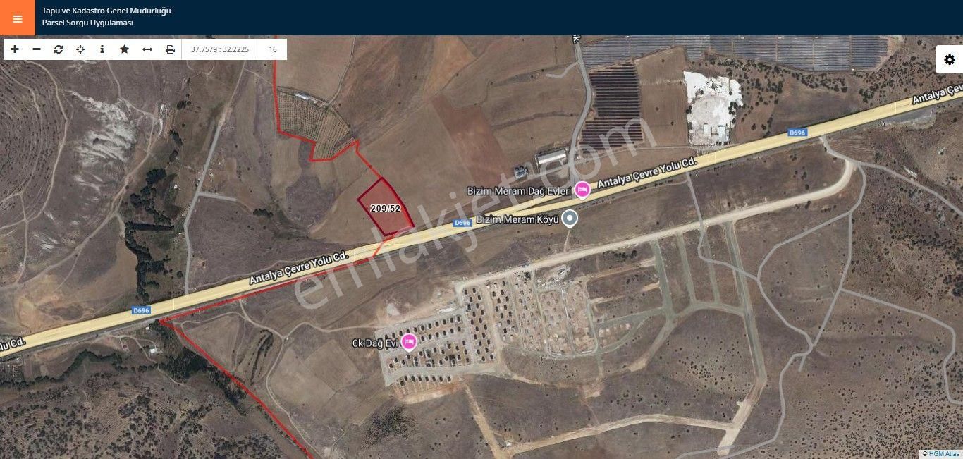 🚜 Seydişehir Antalya Yolu Üzerinde 6.000 M² Ruhsat Almaya Uygun Satılık Tarla - Görsel 4