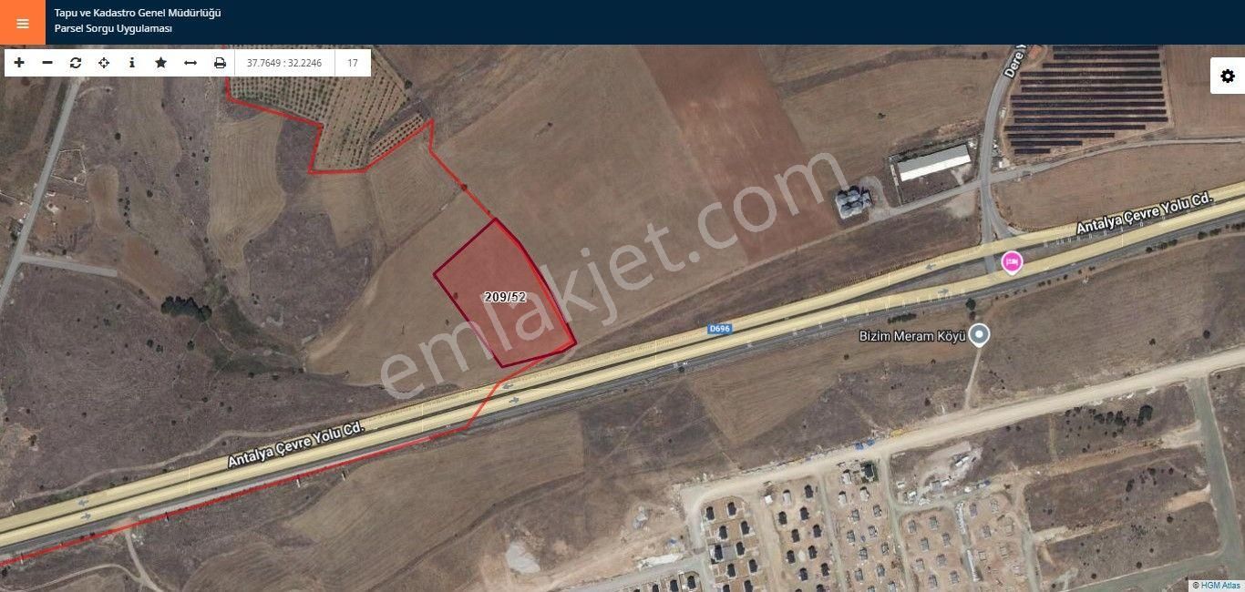 🚜 Seydişehir Antalya Yolu Üzerinde 6.000 M² Ruhsat Almaya Uygun Satılık Tarla - Görsel 3