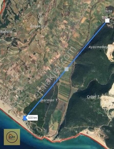 Edirne Keşan Mecidiye 642 Parsel 1550 M2 Satılık Arazi
