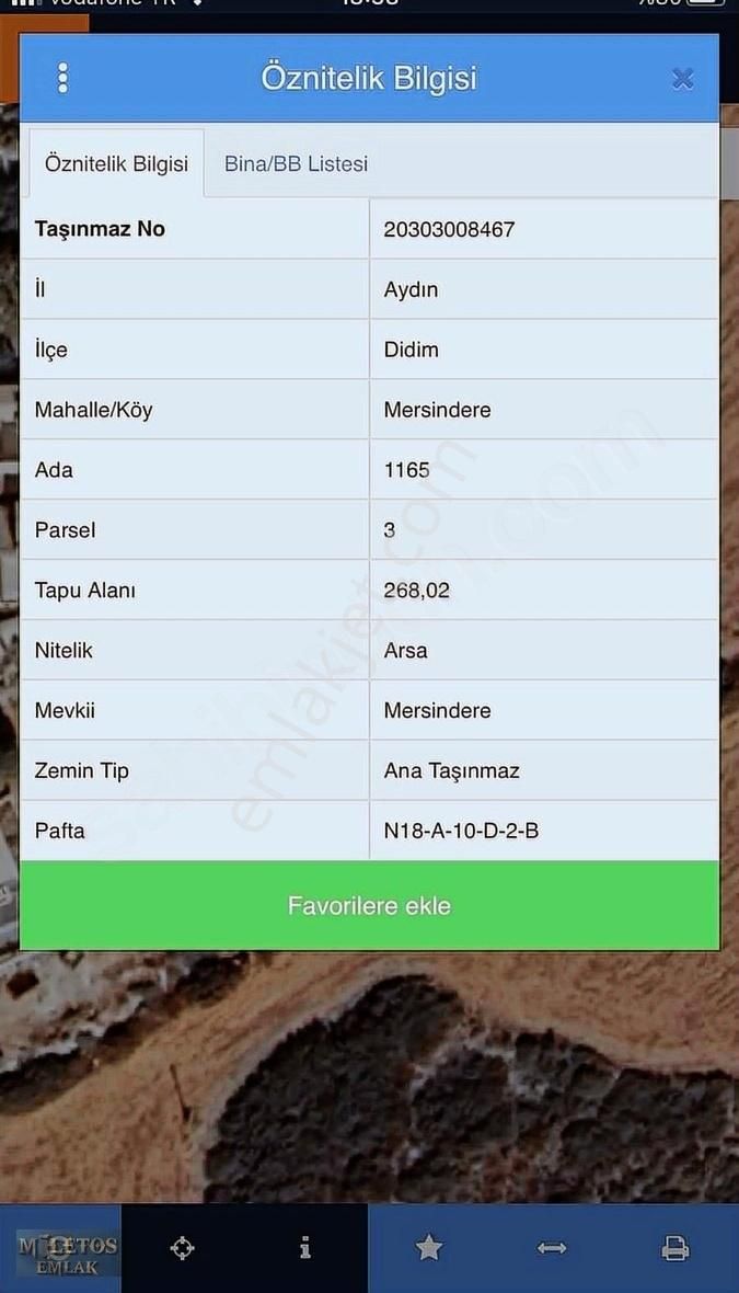 Denize Bukadar Yakın Müstakil Villa Arsası Yok