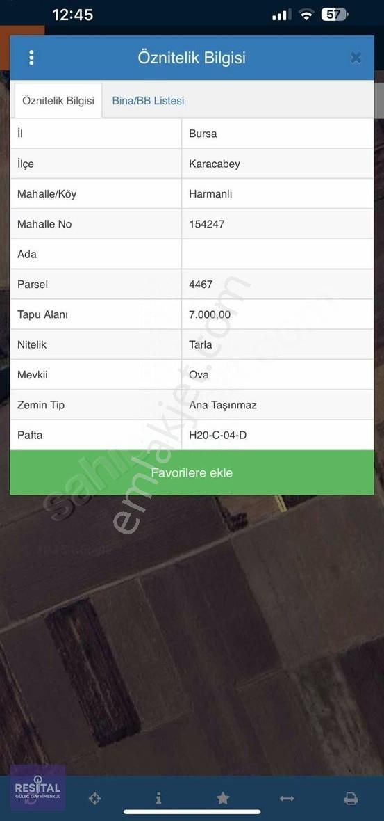 Karacabey Harmanlı 7000m2 - Görsel 2