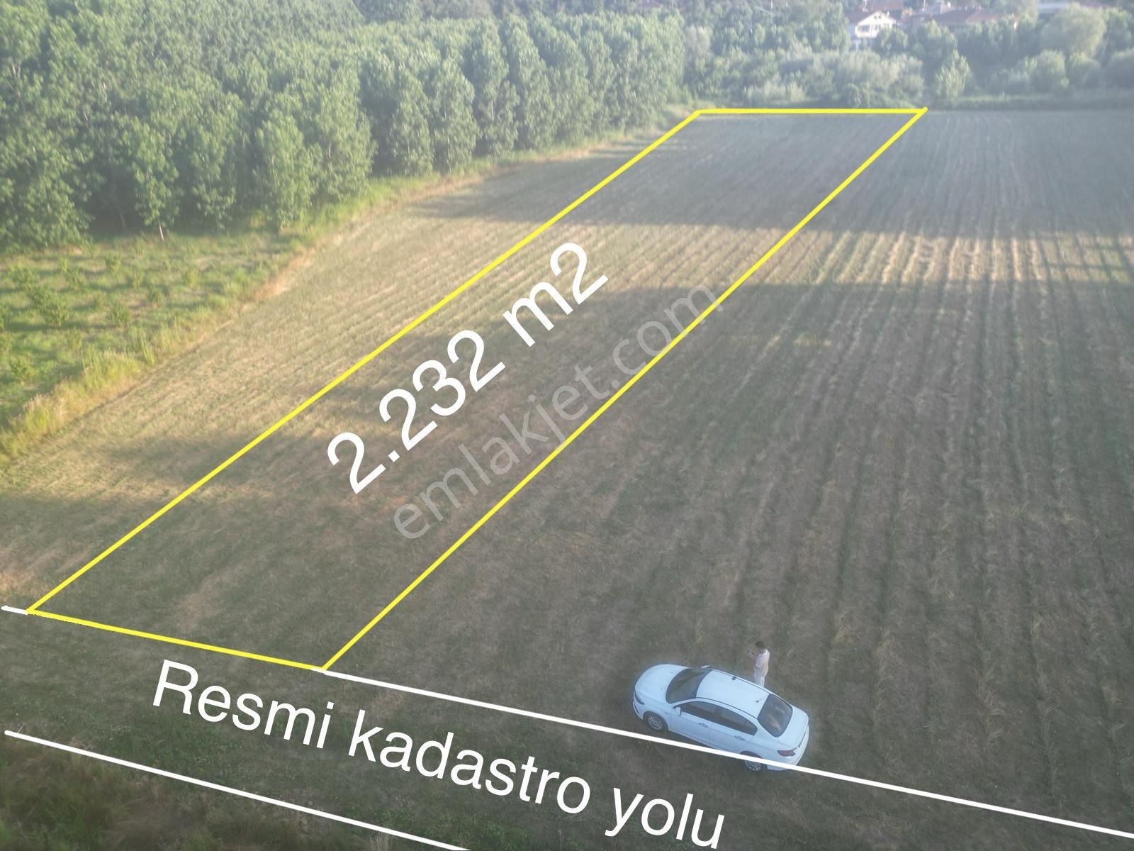 Akçakoca Nazımbey Köyünde 2.232 M2 “resmi Yola Cepheli” İmar Sınırında Satılık Müstakil Tarla