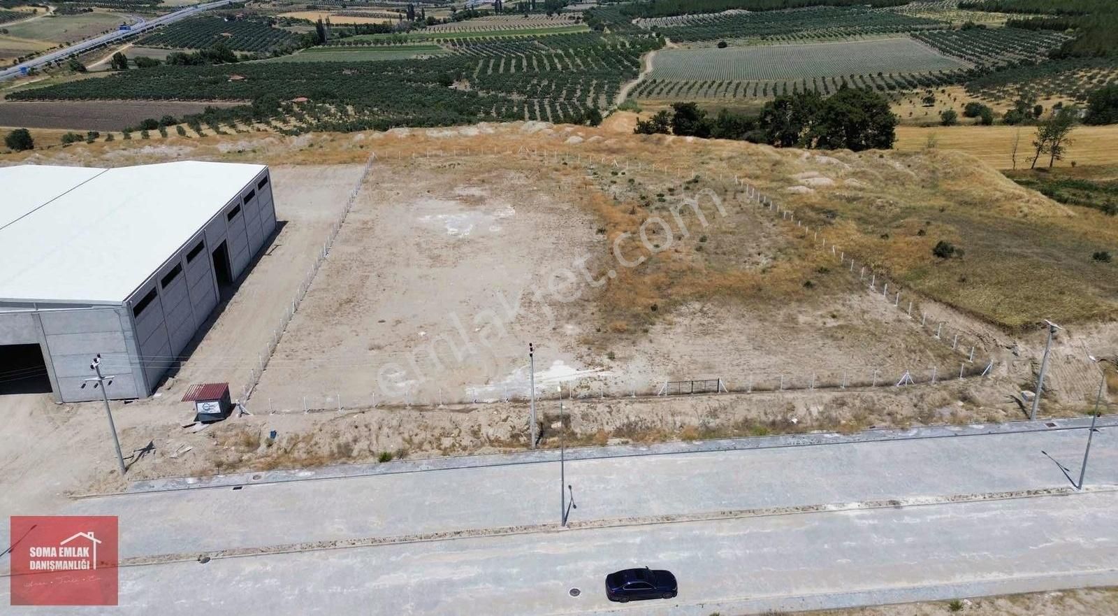 Soma Emlak* Soma Organize Sanayi Bölgesinde İmarlı Sanayi Arsası - Görsel 5