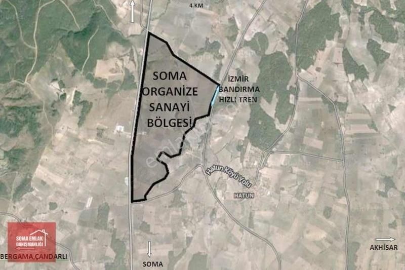 Soma Emlak* Soma Organize Sanayi Bölgesinde İmarlı Sanayi Arsası