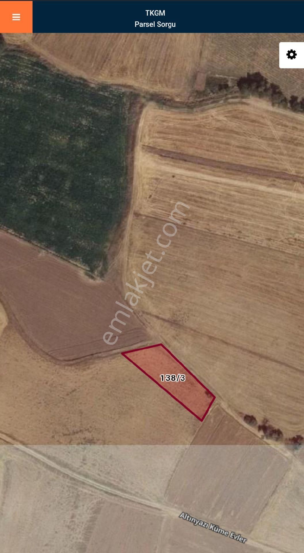 Kırşehir Mucur Altınyazı'da Satılık 1.303 M² Tarla