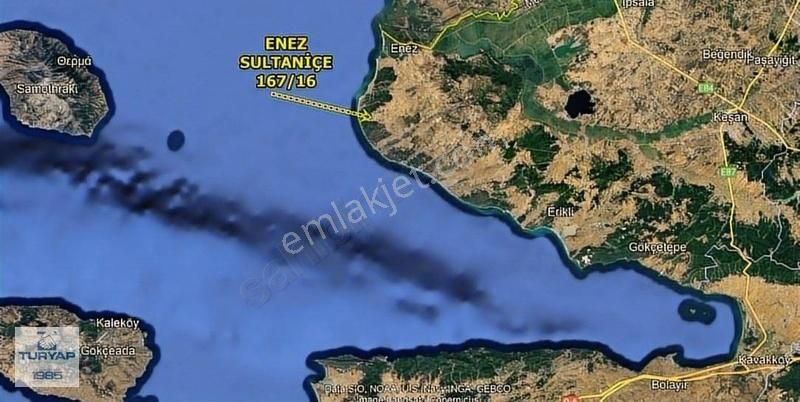Edirne-enez-sultaniçe-ormankent Bölgesinde 2241 M1 İmarlı Arsa