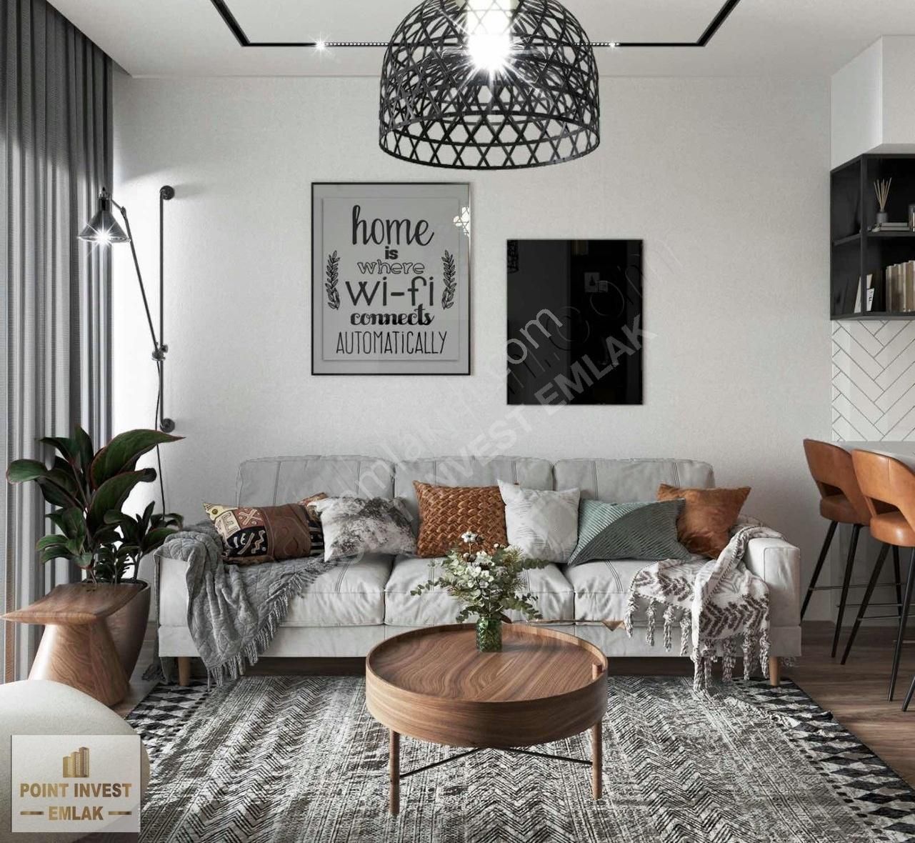 Poınt Invest'ten Projeden Sıfır Lüks Sıte İçi 1+1 Satılık