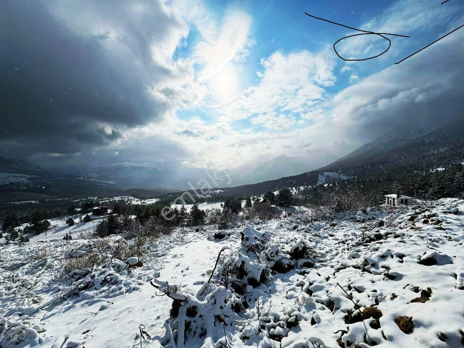 Pozantı Kar Emlaktan Alpu Yaylasında Doğa Manzaralı İmarlı İfrazlı Satılık Yaylalık 400 M2 Arsa - Görsel 5