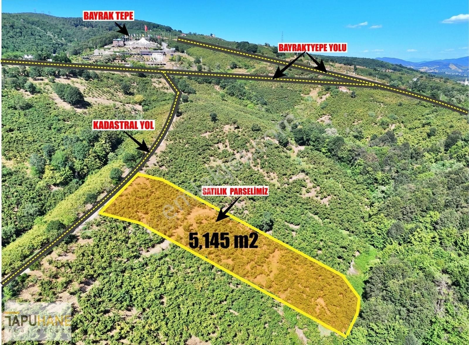 Tapuhane'den Bayraktepe Yolunda Satılık 5,145m2 Arsa - Görsel 2