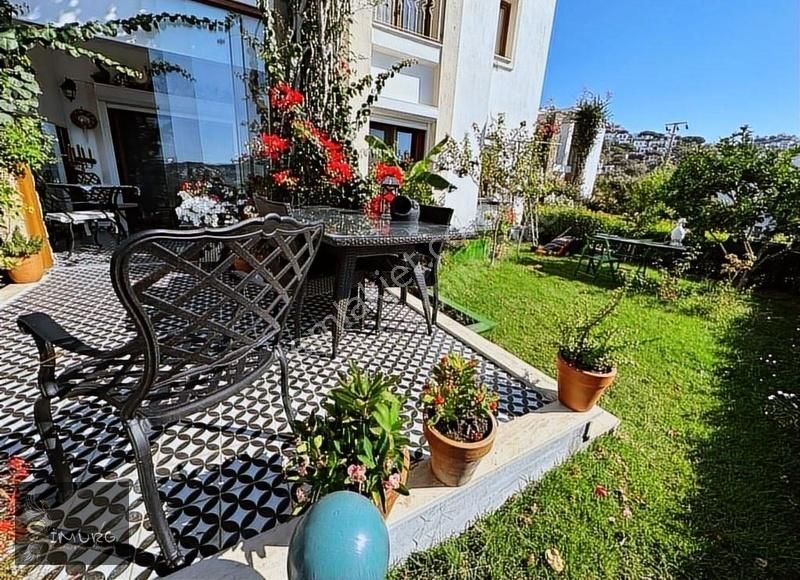 Bodrum Gümüşlük Satılık Deniz Manzaralı Bahçe Katı Daire - Görsel 16