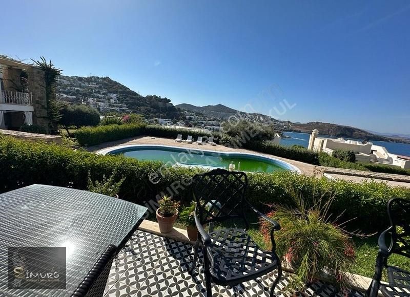 Bodrum Gümüşlük Satılık Deniz Manzaralı Bahçe Katı Daire - Görsel 32