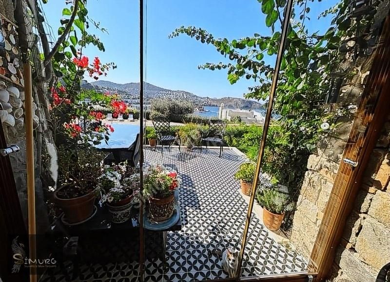 Bodrum Gümüşlük Satılık Deniz Manzaralı Bahçe Katı Daire - Görsel 25