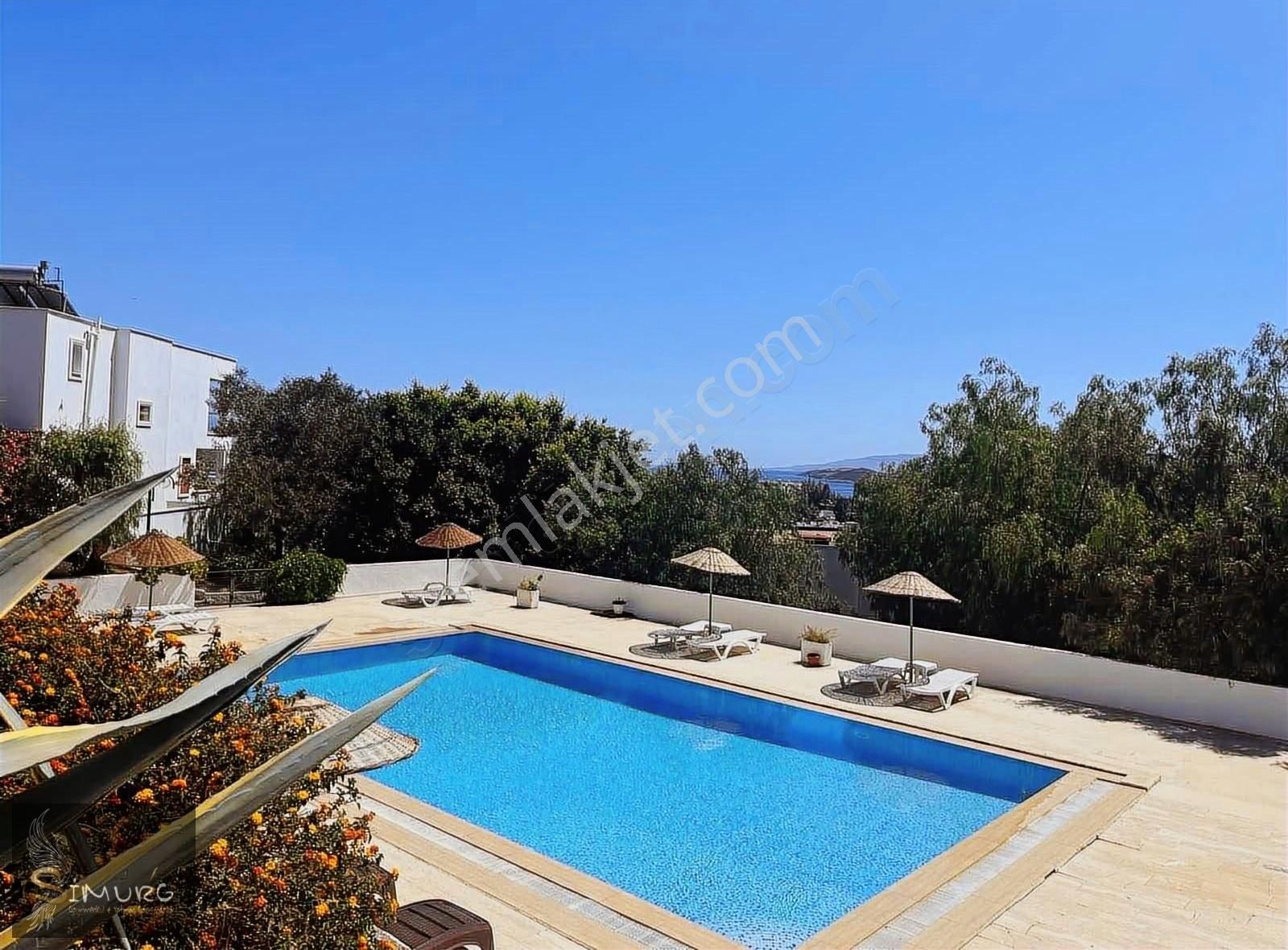 Bodrum Gümbet Kiralık Bahçe Katı Eşyalı Daire