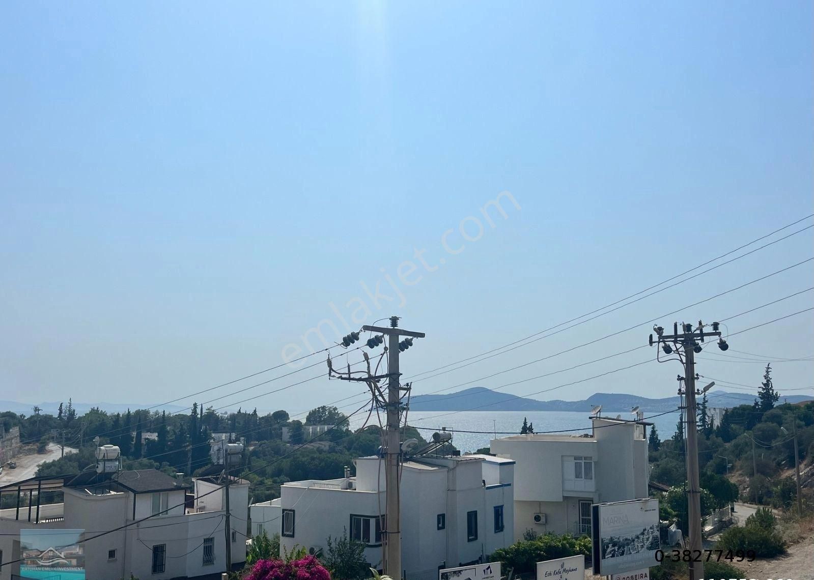 Muğla/milas/güllük Merkez'de 1+1 Mobilyalı Deniz Manzaralı Yıllık Kiralık Daire