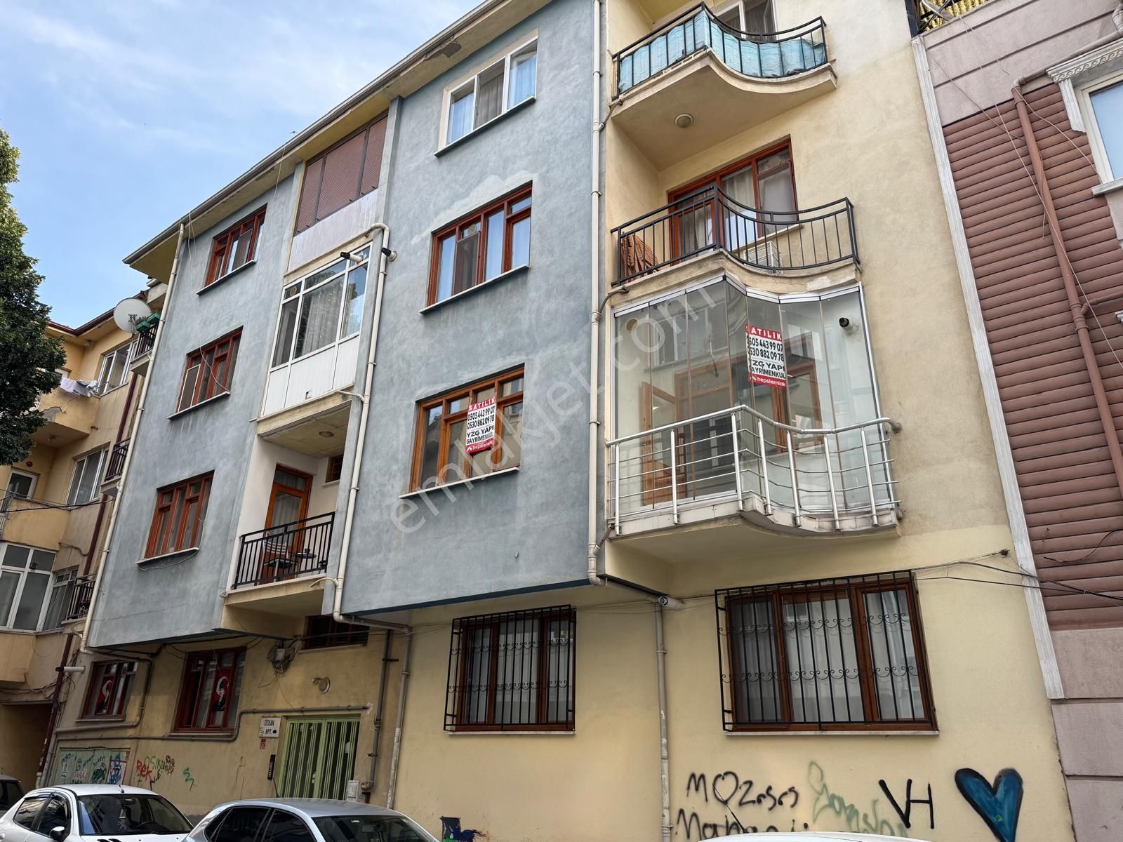 Yzg Den Cengiz Topel Cad.yakını 3+1 Ara Kat Çift Balkonlu Satılık Daire