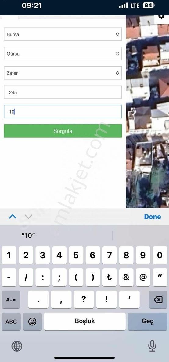 Elit Emlaktan Bursa Gürsu Arsa İmarlı 740 M2 - Görsel 4