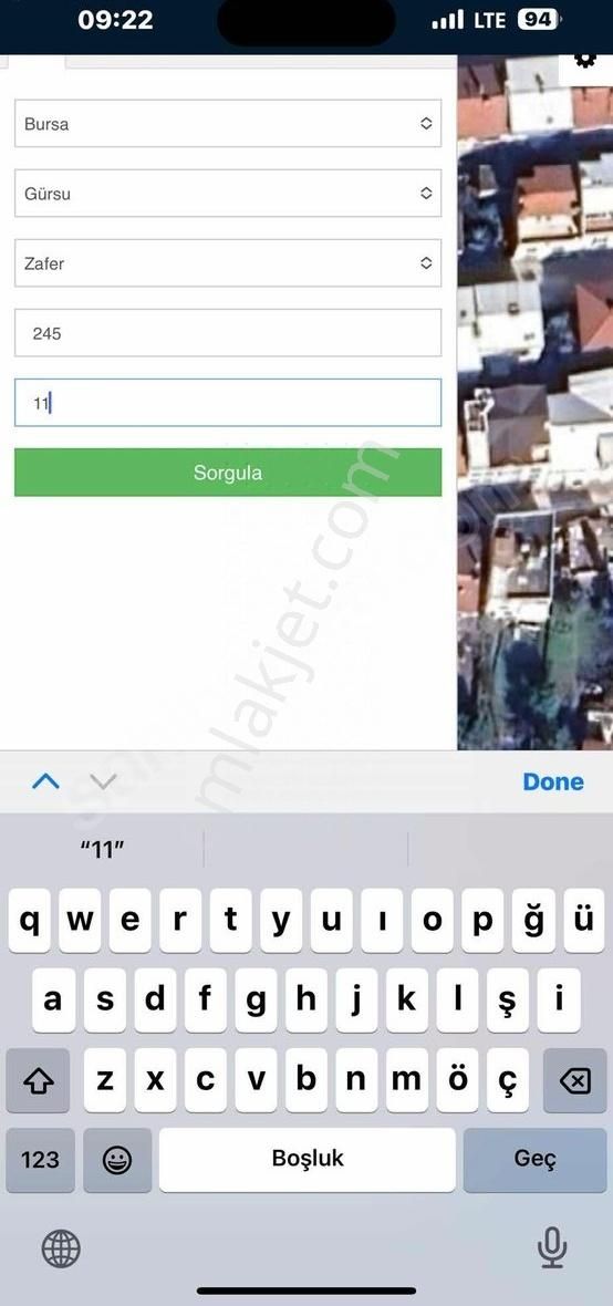 Elit Emlaktan Bursa Gürsu Arsa İmarlı 740 M2 - Görsel 7