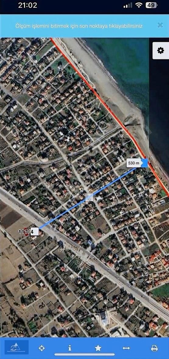 Fırsat Yatırımlık Denize 500 M Anayola 3 .parsel Arsa