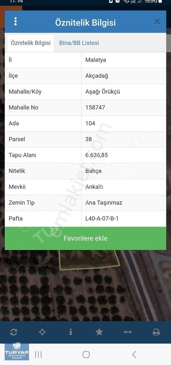 Turyap Metropolden Havaalanı Arkasında Kayısı Bahçesi
