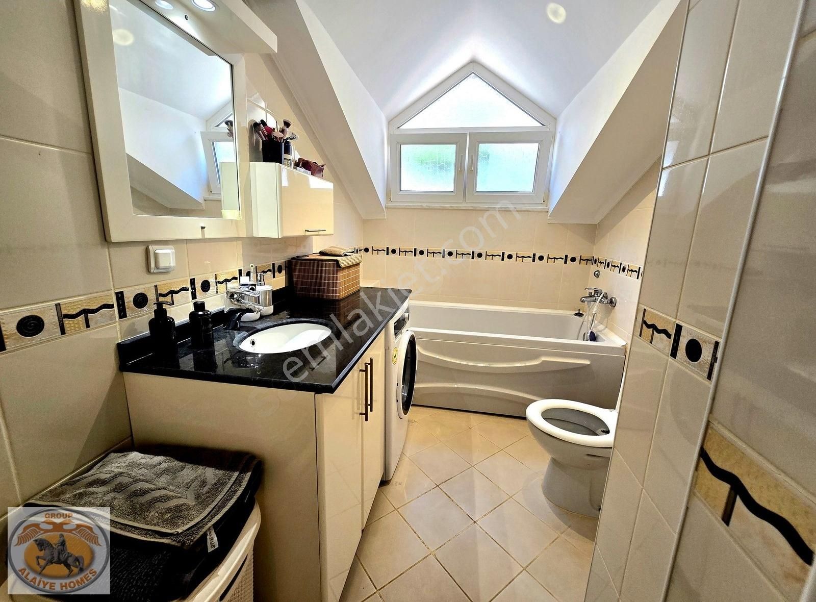 Alanya Tepede Satılık 3+1 Masrafsız Dublex Villa - Görsel 5