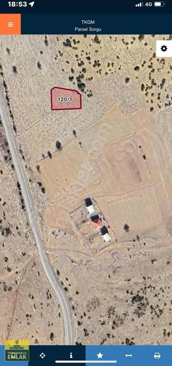 Antalya Korkuteli Büyükköyde 750.metrekare Arsa