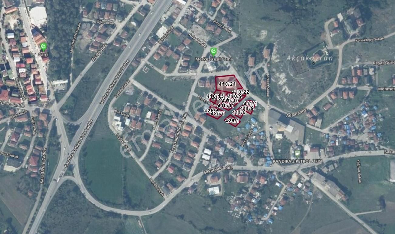 Kocaeli Kandıra Akdurak Satılık 551 M² Arsa