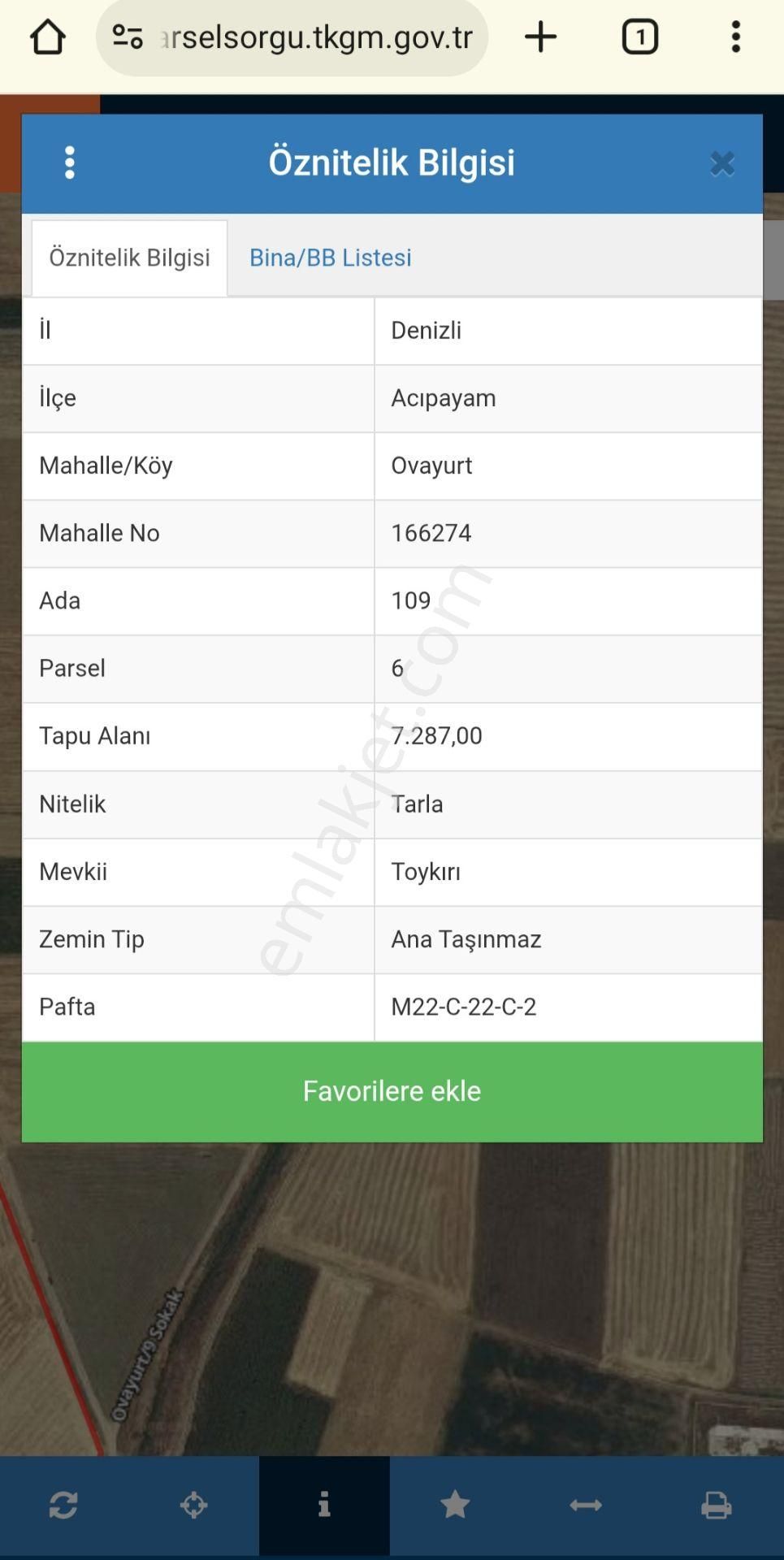 Acıpayam'da 7287 M2 Satılık Arazi - Görsel 3