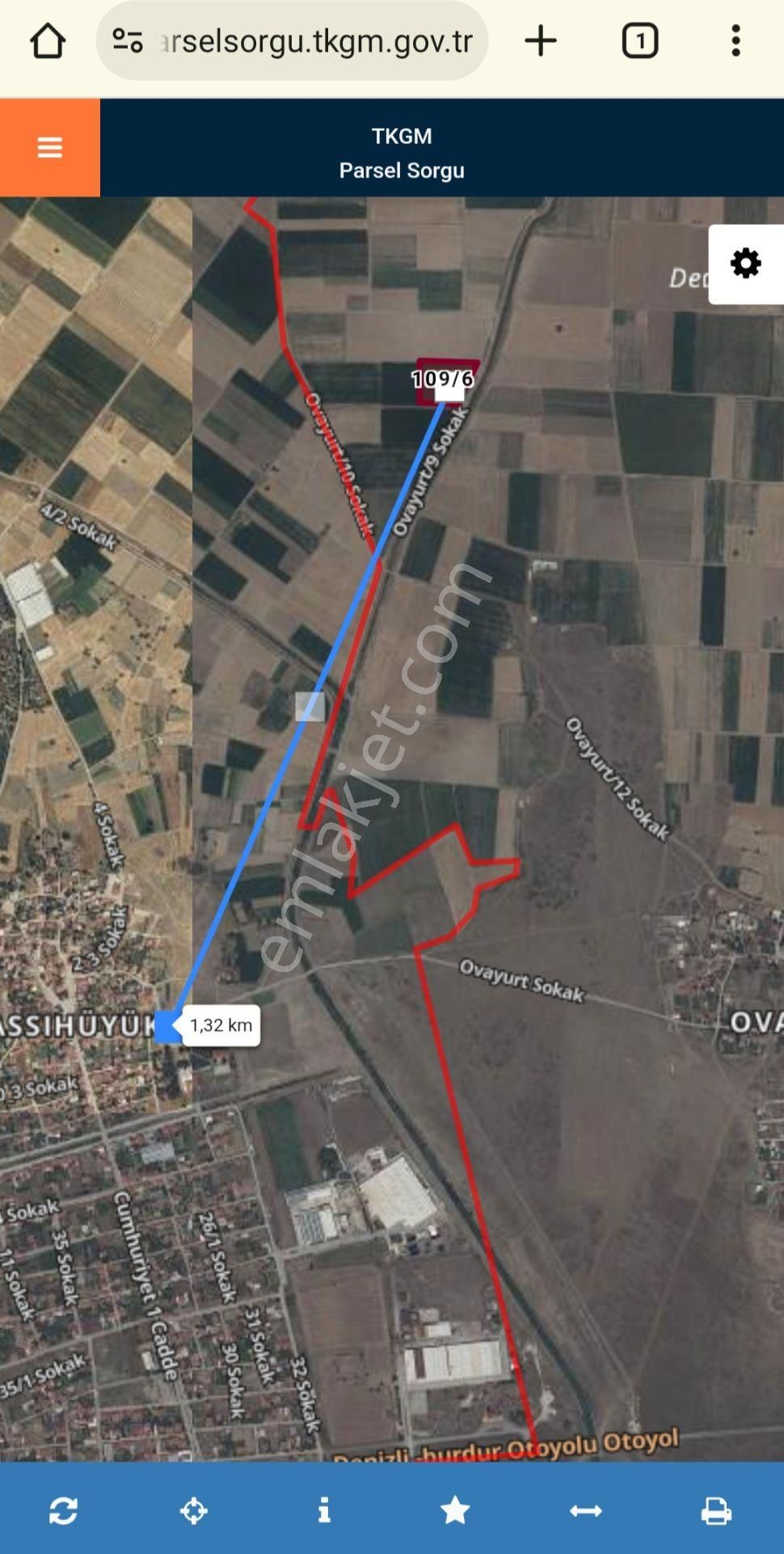 Acıpayam'da 7287 M2 Satılık Arazi - Görsel 4