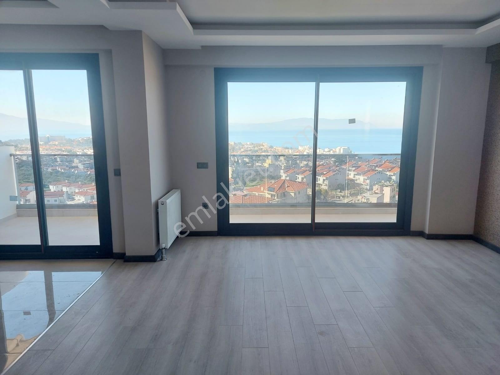 Kuşadası Kadınlar Denizi Mevkii Deniz Manzaralı Yeni Daireler - Görsel 11