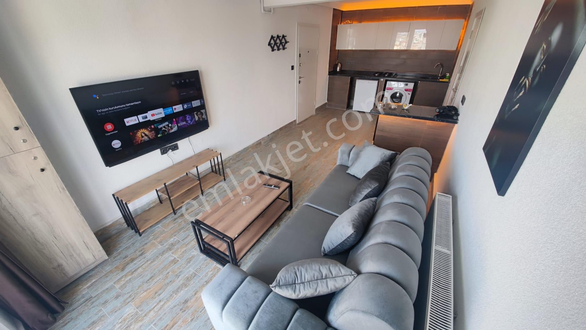 --- Reco Turızm --- Günlük Apart Daireler --- 1+1 Lüks Küvetli 165" Tv Konaklama --- - Görsel 4