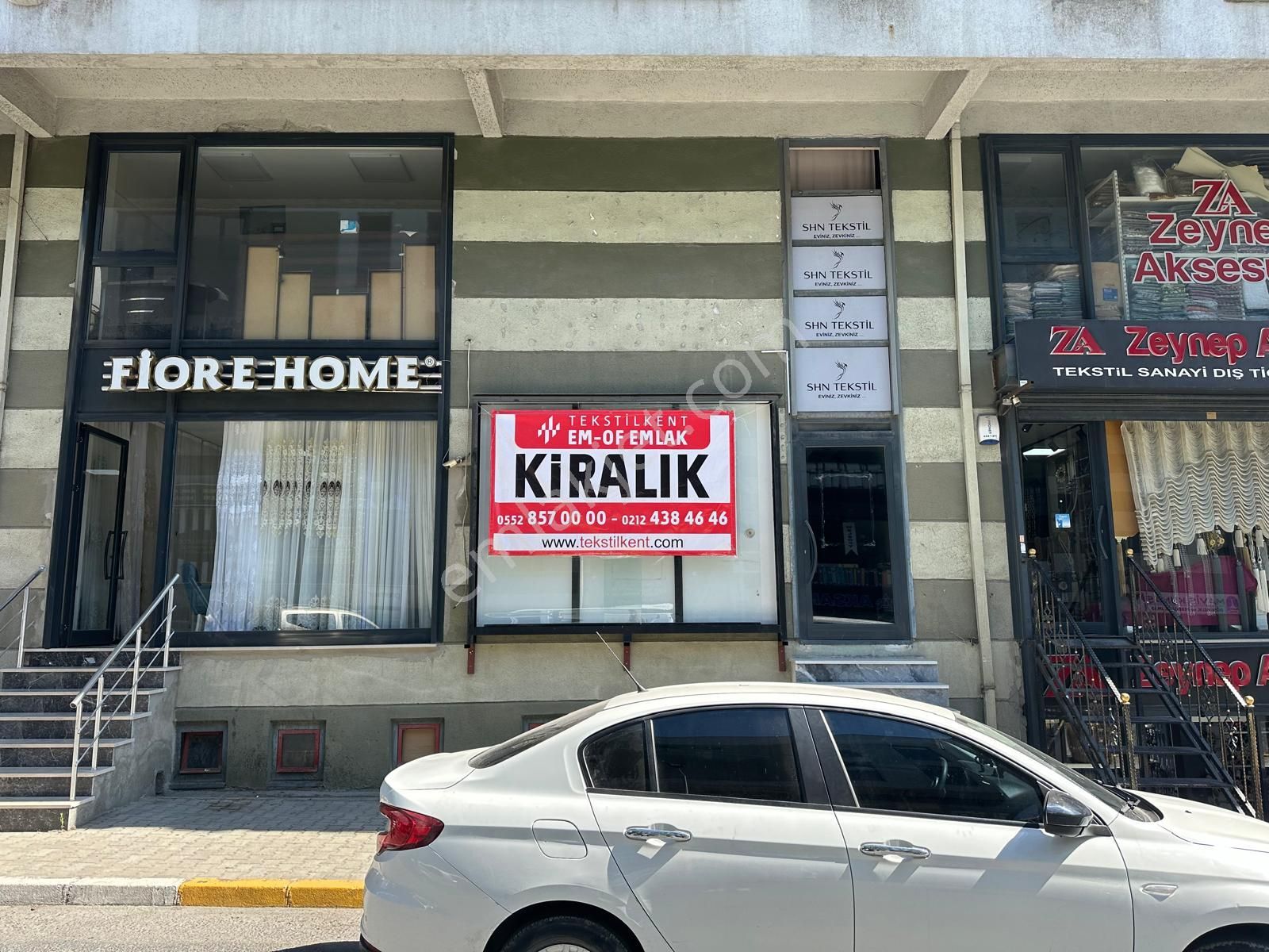 Tekstilkentin En İşlek Perdeciler Caddesinde 125 M2 Kiralık Ofis