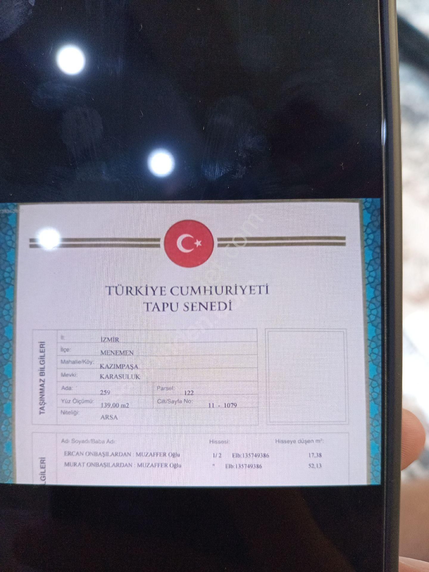Menemen Kazımpaşa Da Satılık Müsait Ev