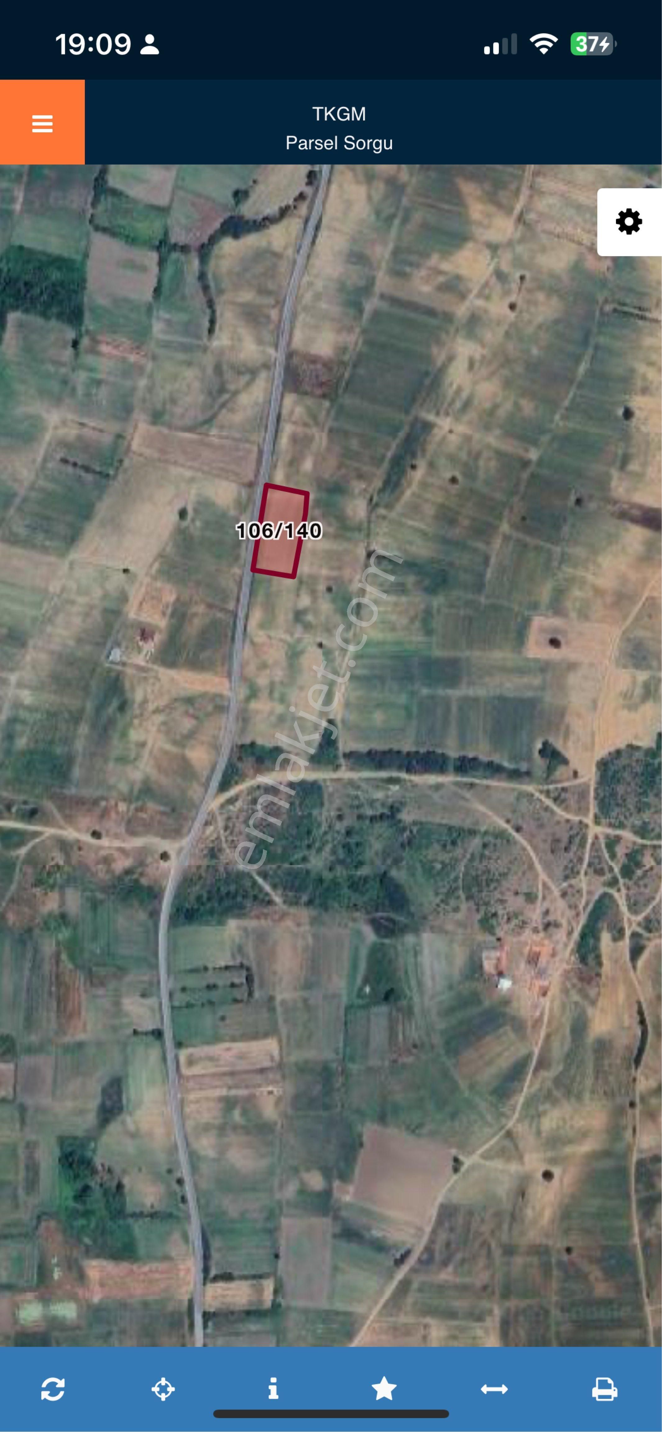 Asvalta Cepe Yatırımlık Arazi Yola Cepesi Mevcut