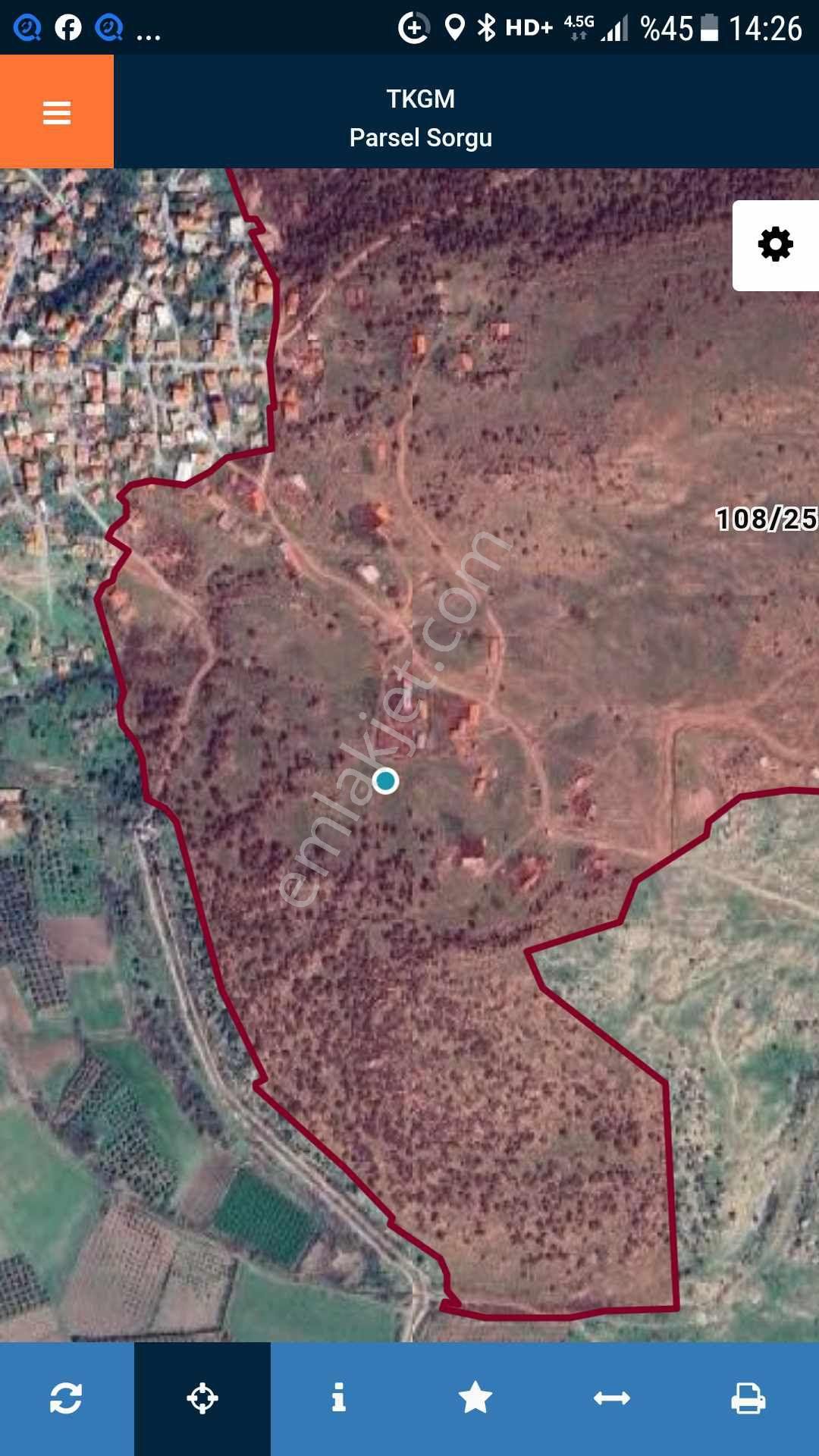 Ays Den Bahçelide Satılık Tarla - Görsel 4