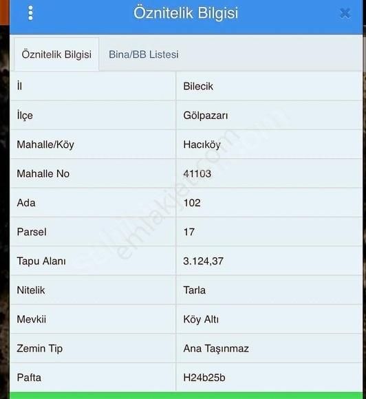 Bilecik Gölpazarı 3 Dönüm Ceviz Bahçesi