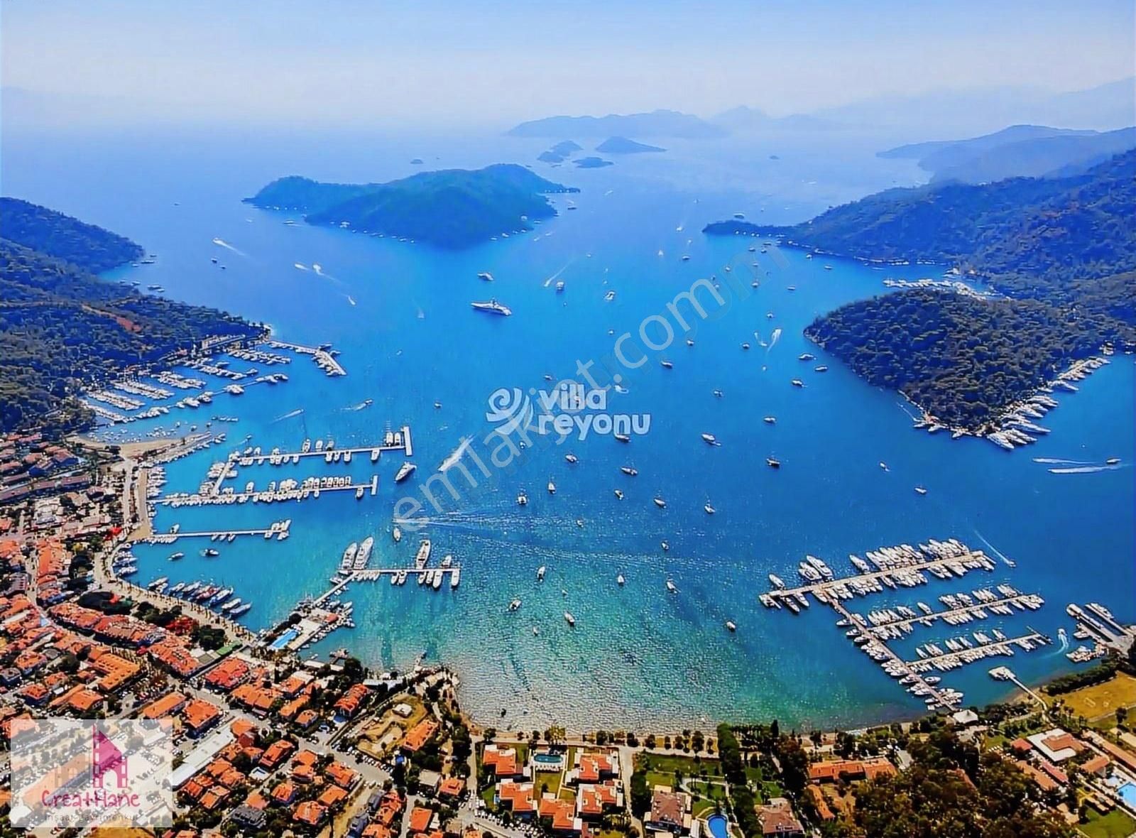 Yetkili Ofis -göcek'te Deniz Manzaralı 440 M2 Arsa