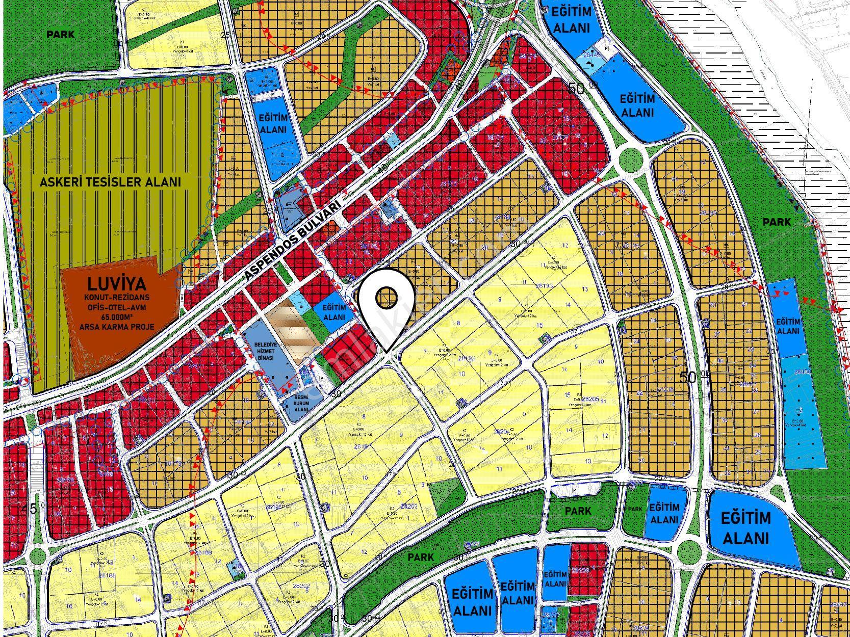 Hüseyin Oğuz'dan 30'luk Yola Cephe 1000m² Konut Arsası