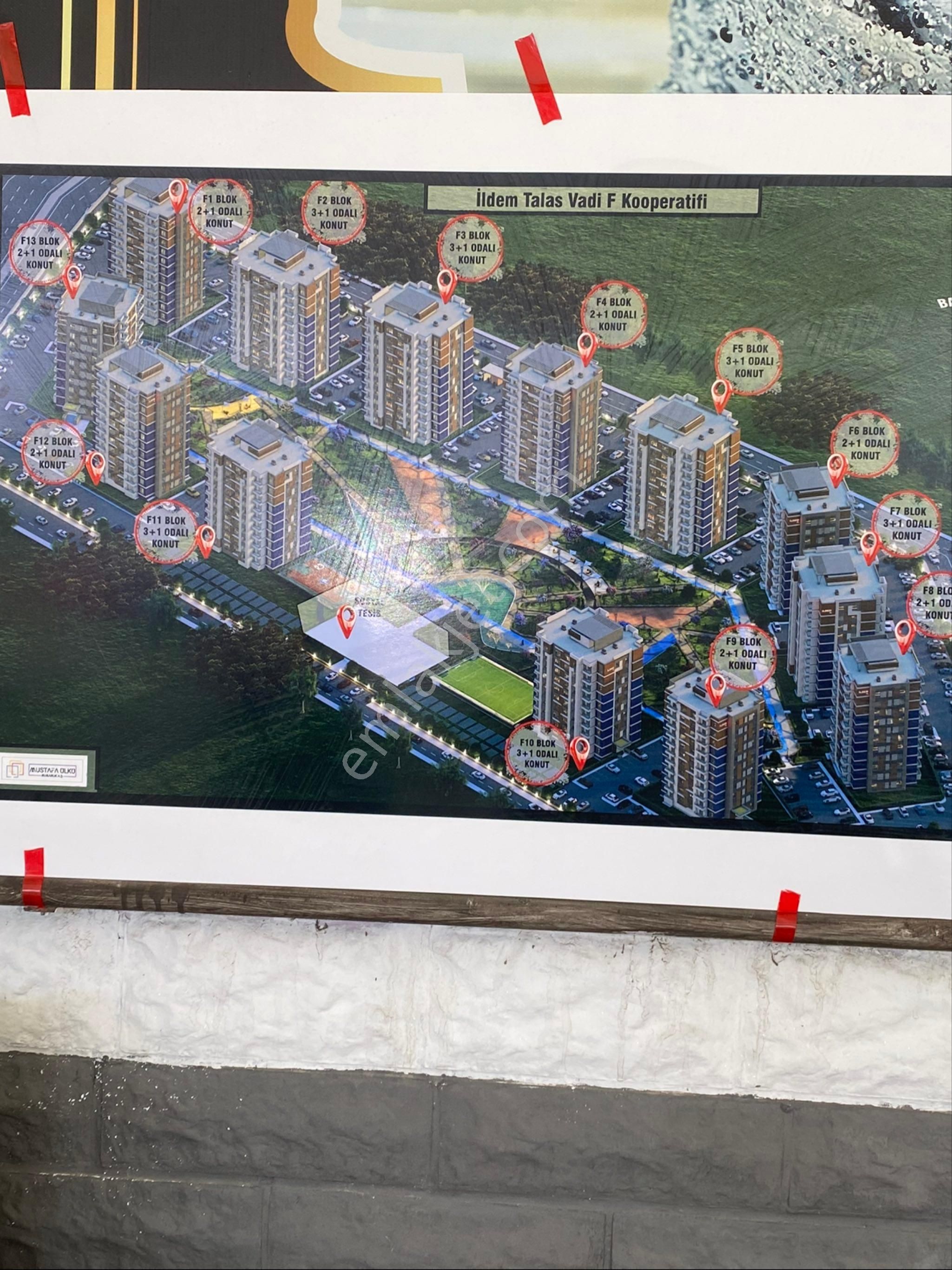 Kurada Çıkmış 2+1 Talas Vadi Hissesi