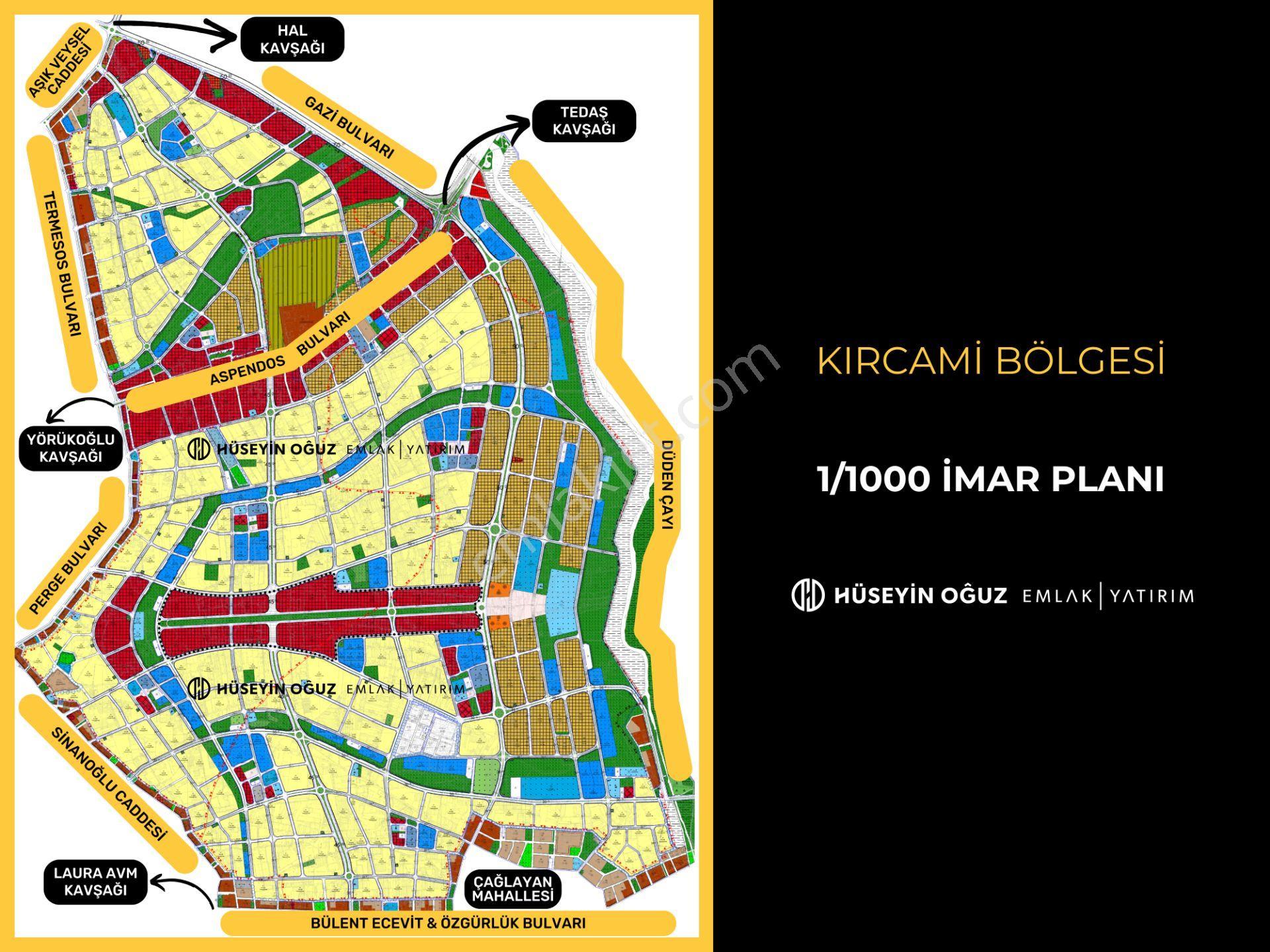 Hüseyin Oğuz'dan Ticari Ve Otel Arsası İmarlı 30m² (3 Parçada) - Görsel 6