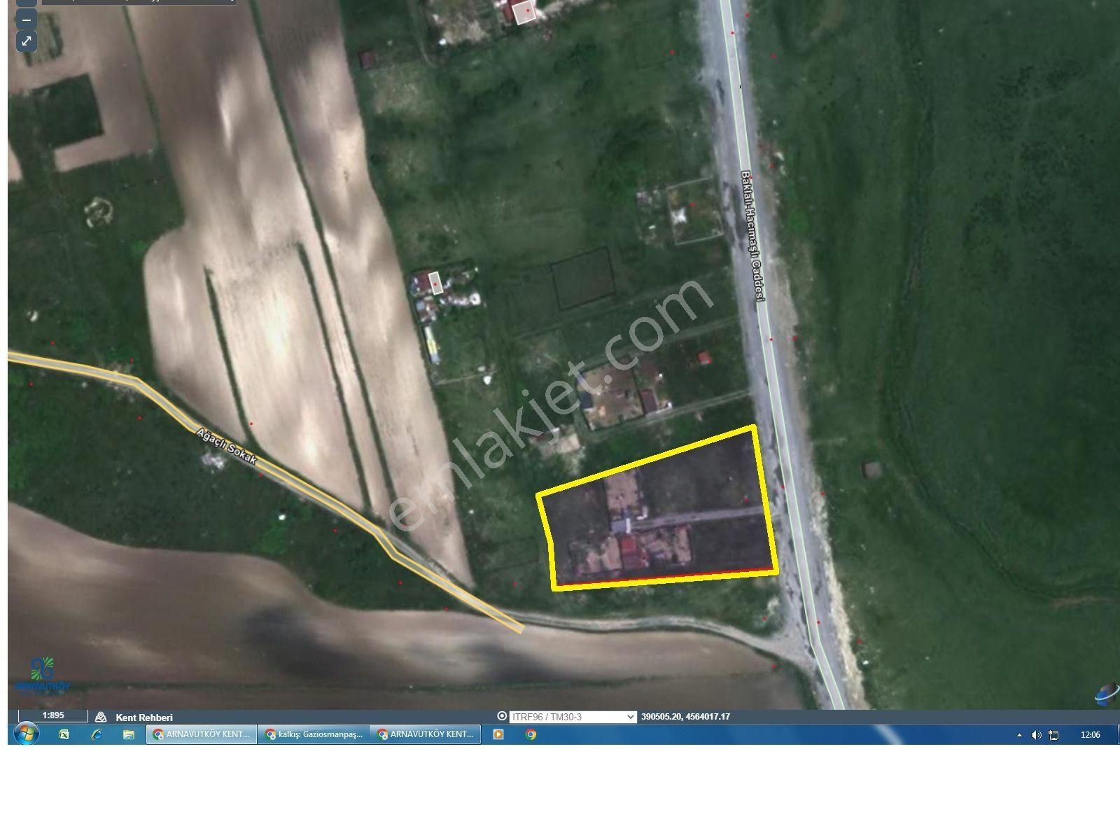 A.köy Haraççı Türkköşede Yatırımlık Caddeye Cephe Parselde 96 M2 Hisse Satılıktır. - Görsel 3