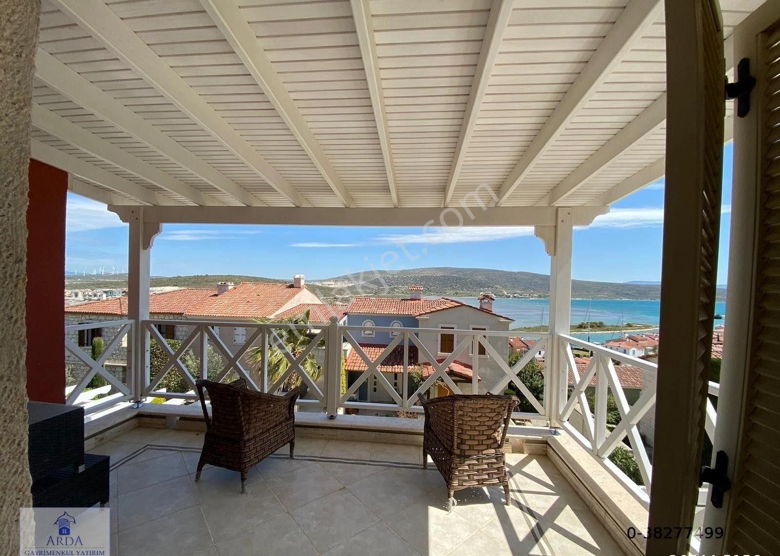 Port Alaçatıda Deniz Manzaralı 2+1 Dubleks Satılık Lüks Villa - Görsel 29