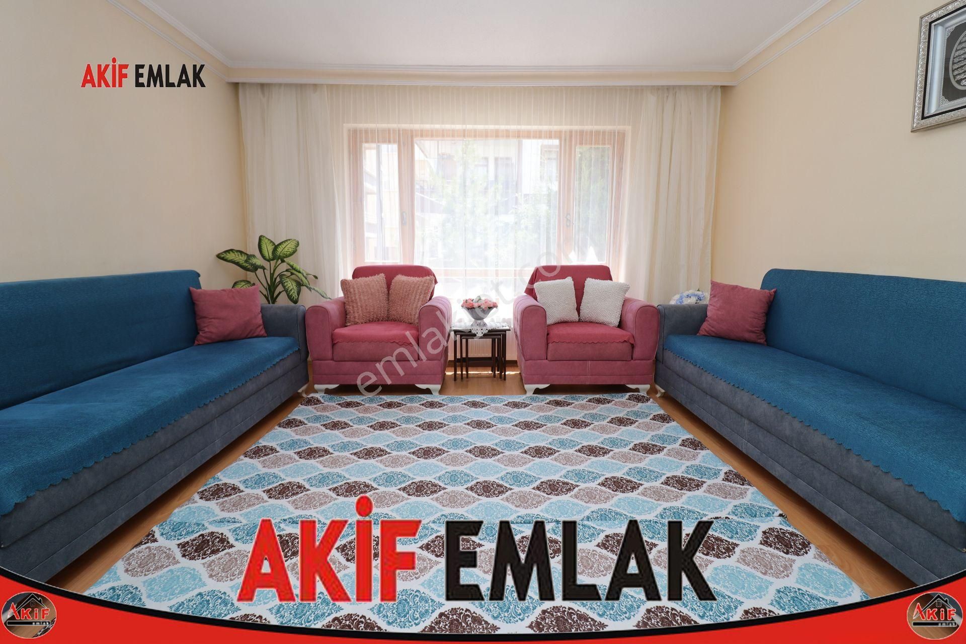 Akif'ten Etimesgut İstasyon Mah'de Ön Cephe Geniş Satılık 3+1 Daire
