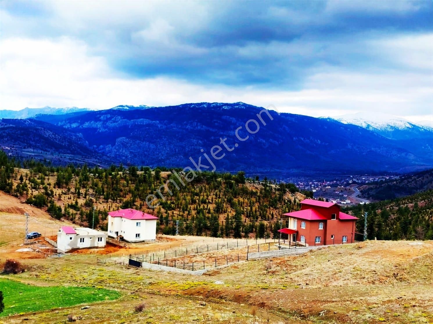 Pozantı Kar Emlaktan Kamışlı Yaylasında 500 M2 Arsa - Görsel 8