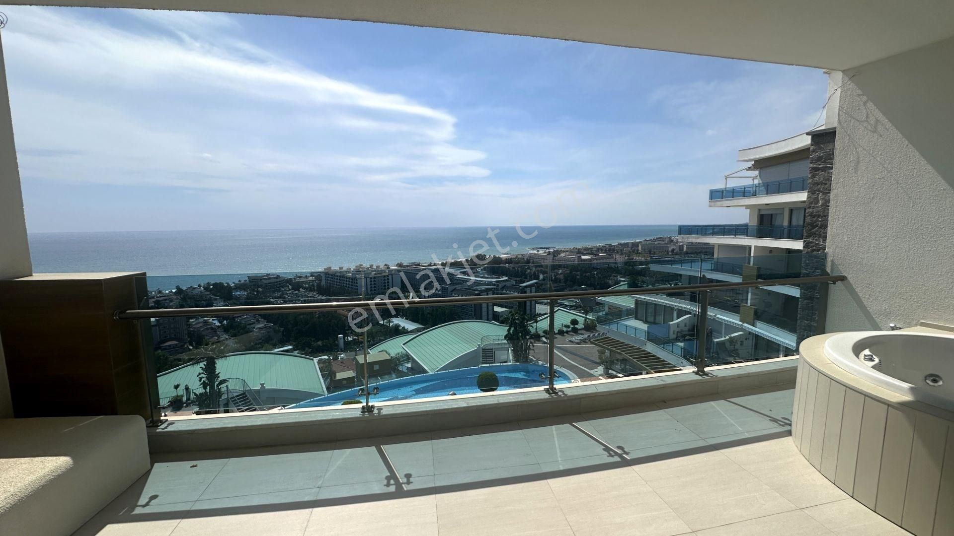 Alanya Konaklı Full Deniz Manzaralı Otel Konseptli 1+1 Daire