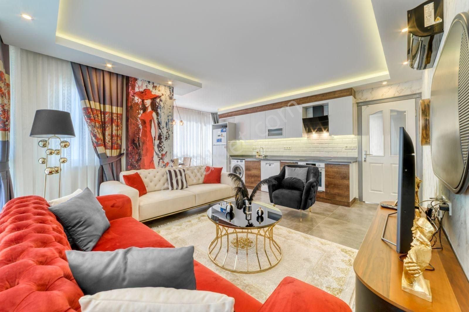 Cleopatra Plajı’na 1 Dakika Mesafede, Lüks Eşyalı 2+1 Kaçırılmayacak Daire!
