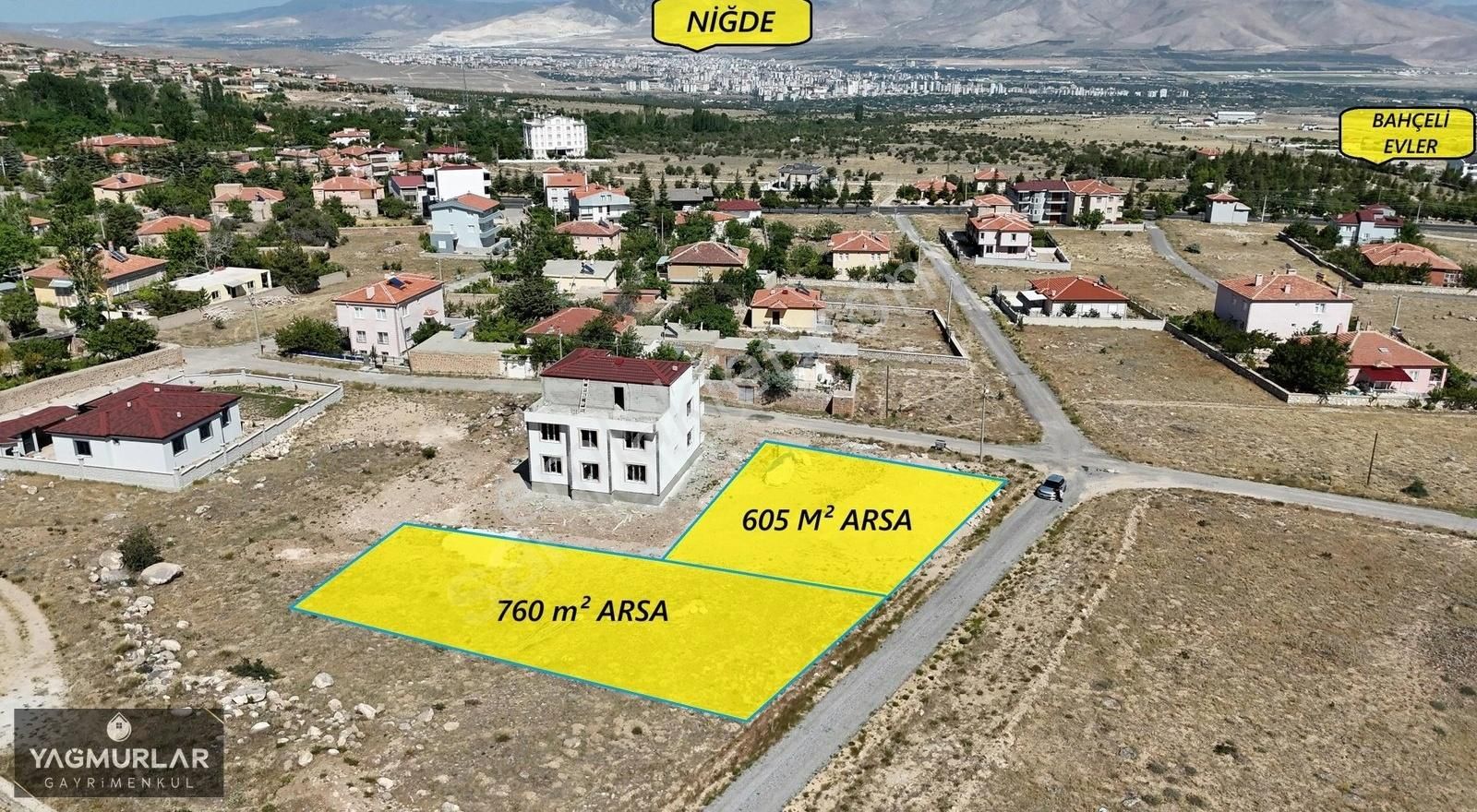 Yağmurlar'dan Koyunlu'da Merkeze Yakın Harika Satılık 760m² Arsa