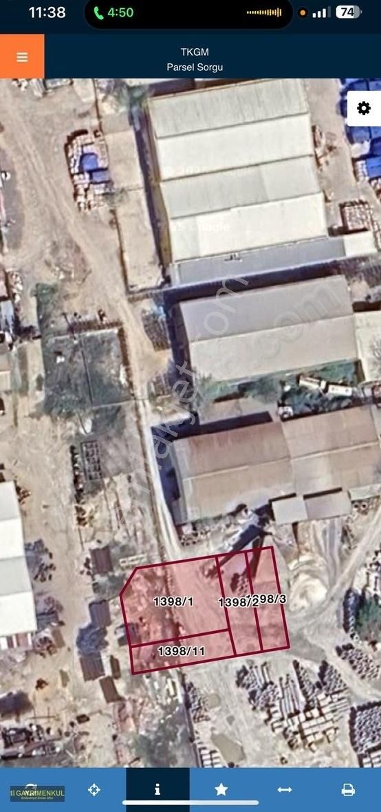 Arifiye Hanlıda Satılık 185 M² Sanayi Arsası - Görsel 4