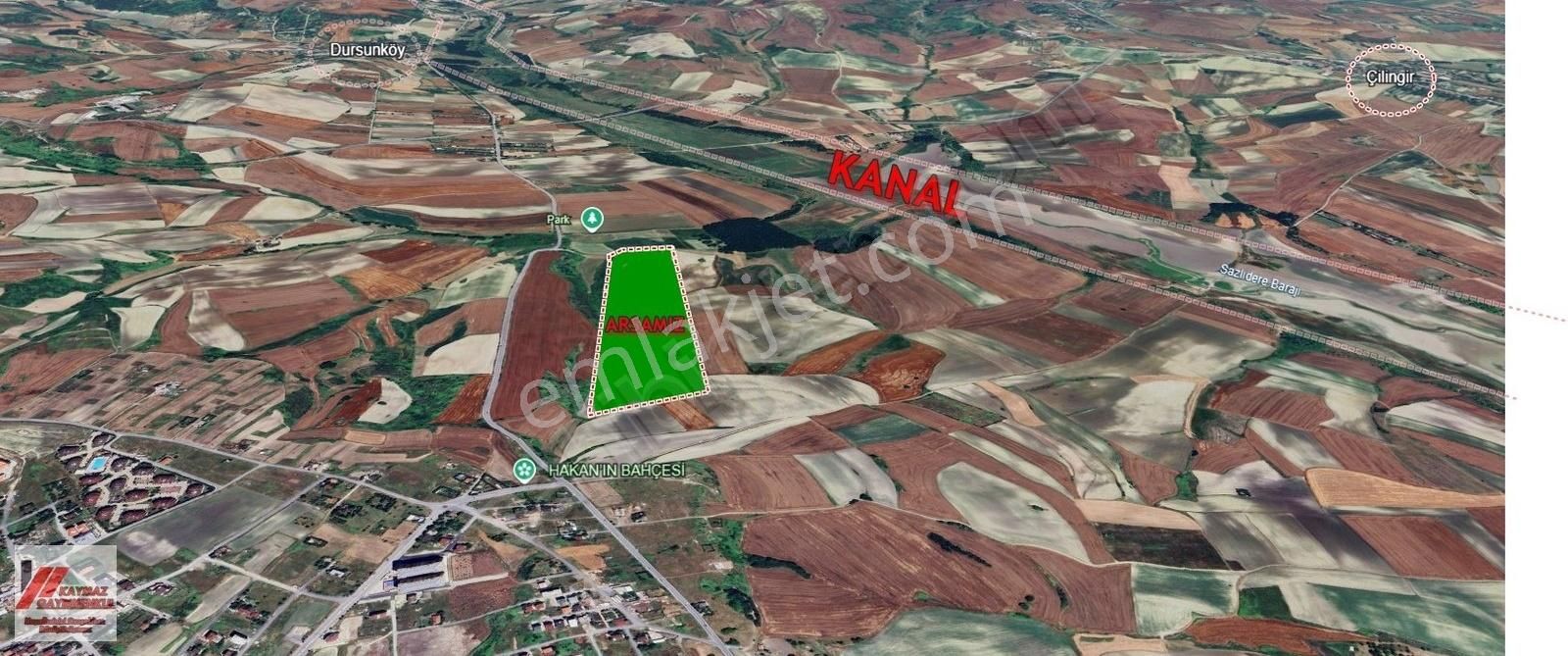 Dursunköyde Mükemmel Konumda Kaçırılmayacak Arsa!! - Görsel 3