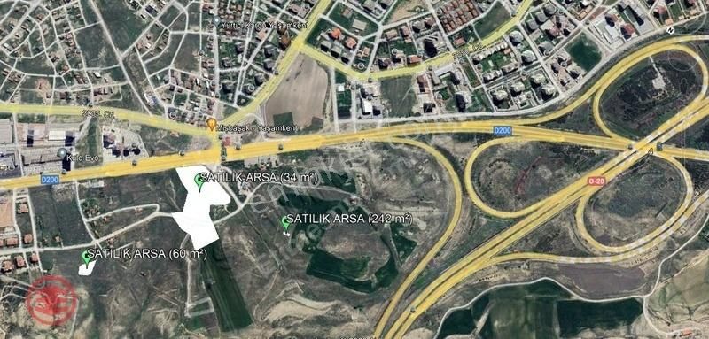 Muhteşem Konum Satılık Arsa(242+60+34=336m²) Hepsi Biri Fiyatına