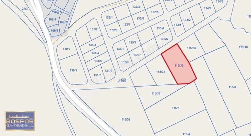 Kütahya Aslanapa 2550 M2 İki Kat İmarlı Villa Arsası
